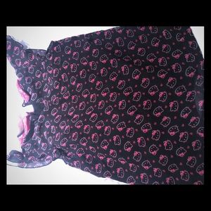 Hello kitty chiffon blouse